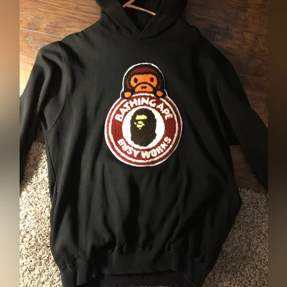 Bape Sweaters Very Rare 9s Bape Hoodie Poshmark